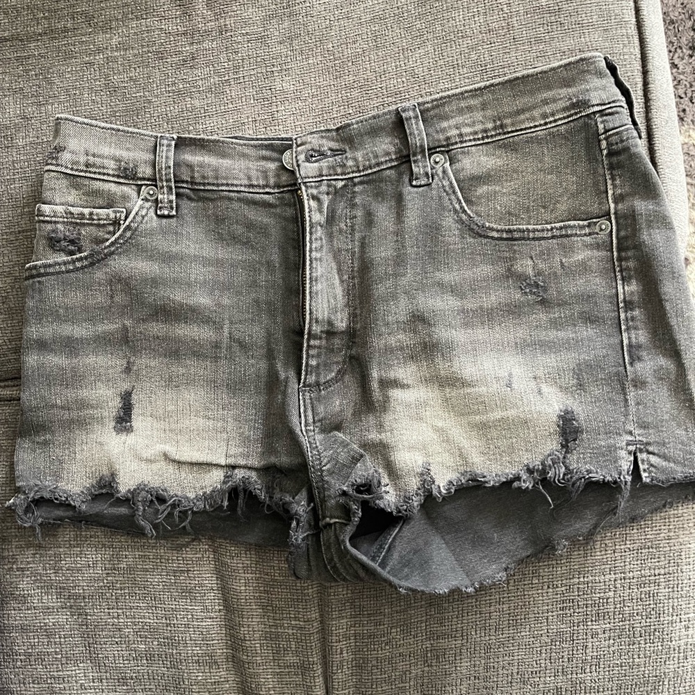 Lucky Brand denim shorts.